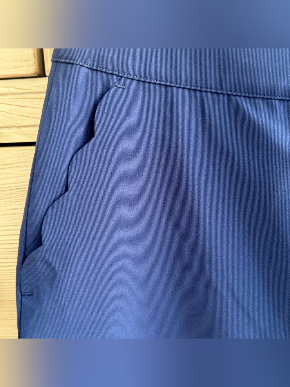 Vineyard Vines Navy Blue Scalloped Athletic Skort womens size 10 NEW WITH TAGS - Picture 9 of 12